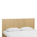 Tyla Natural Wood King Bed