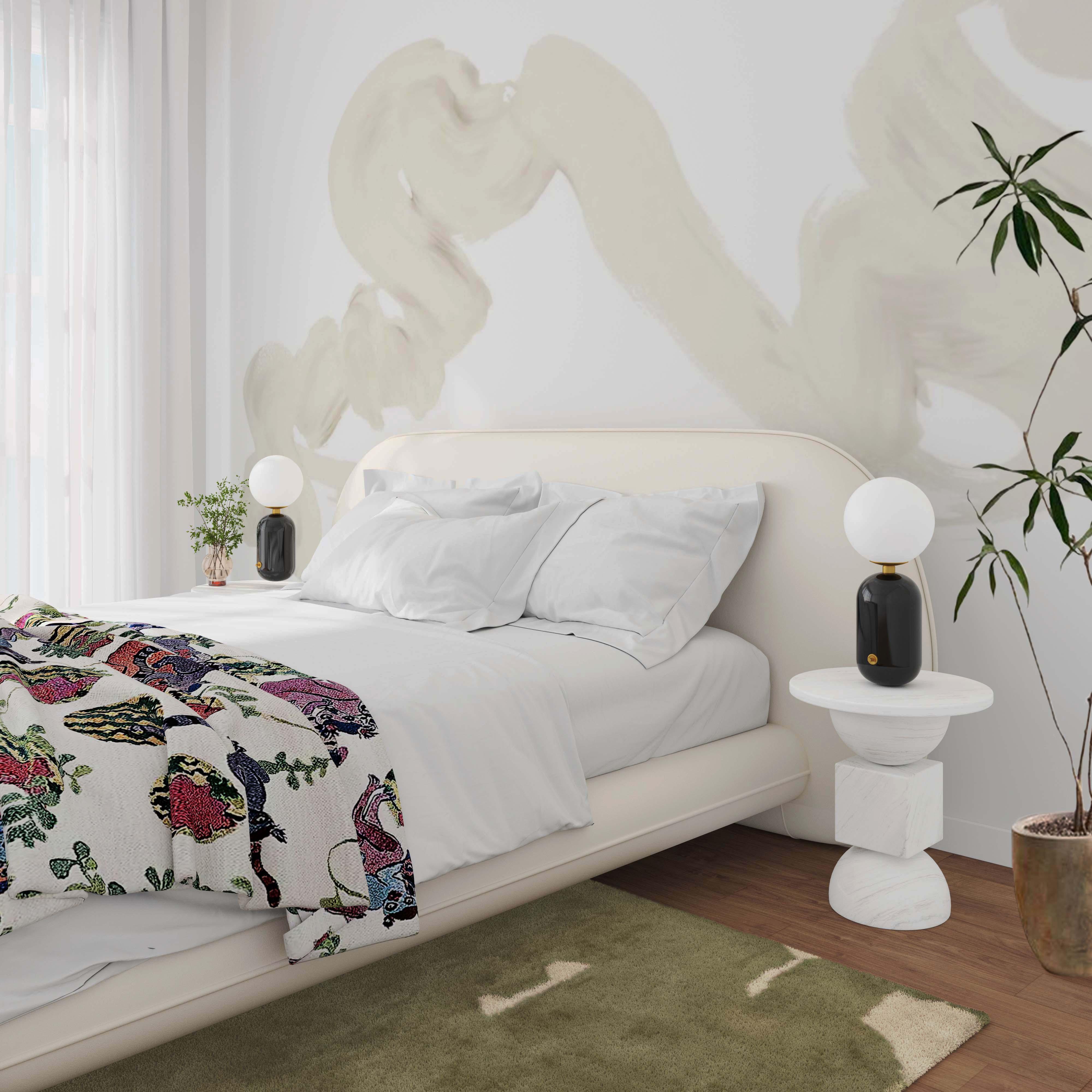 Ophelia Cream Faux Wool UK Super King Bed