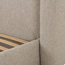Babette Tan Boucle King Bed