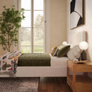 Angela Natural Upcycled Linen King Bed