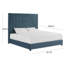 Arabelle Sea Blue Bed in King
