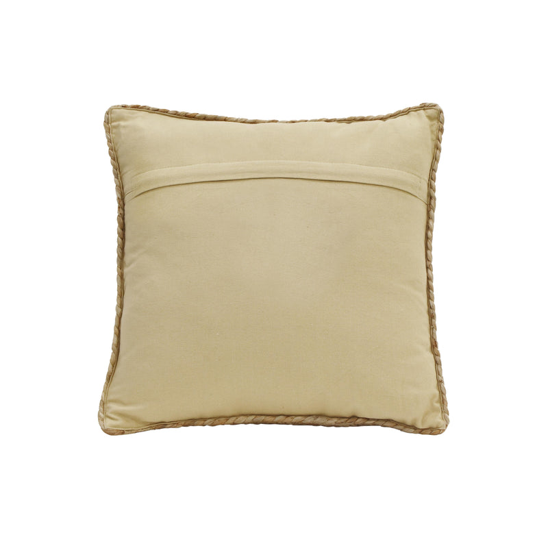 Blank Mind White Square Accent Pillow