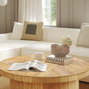 Blank Mind Black Square Accent Pillow