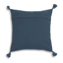 Blossom Printed Cotton Tassel Accent Cushion - COVER