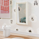 Cozzi Cream Wall Mirror