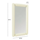 Cozzi Cream Wall Mirror