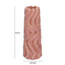Gabby Speckled Salmon Pink Vase