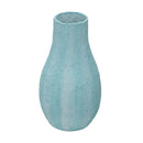 Cotton Mache Vase in Cloudy Blue