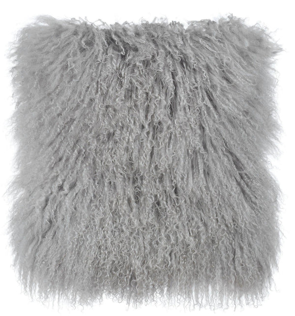 Tibetan Sheep Grey Pillow