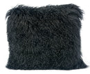 Tibetan Sheep Black Large Pillow
