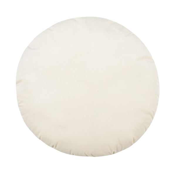 Potter 20 Inch Cream Velvet Pillow