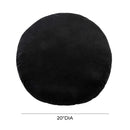 Potter 20 Inch Black Velvet Pillow