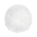 New Zealand White Sheepskin 16 Inch Round Pillow