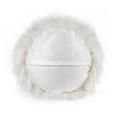 New Zealand White Sheepskin 16 Inch Round Pillow