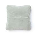 Tipsy Mint Green Upcycled Chenille 20" x 20" Square Floppy Pillow