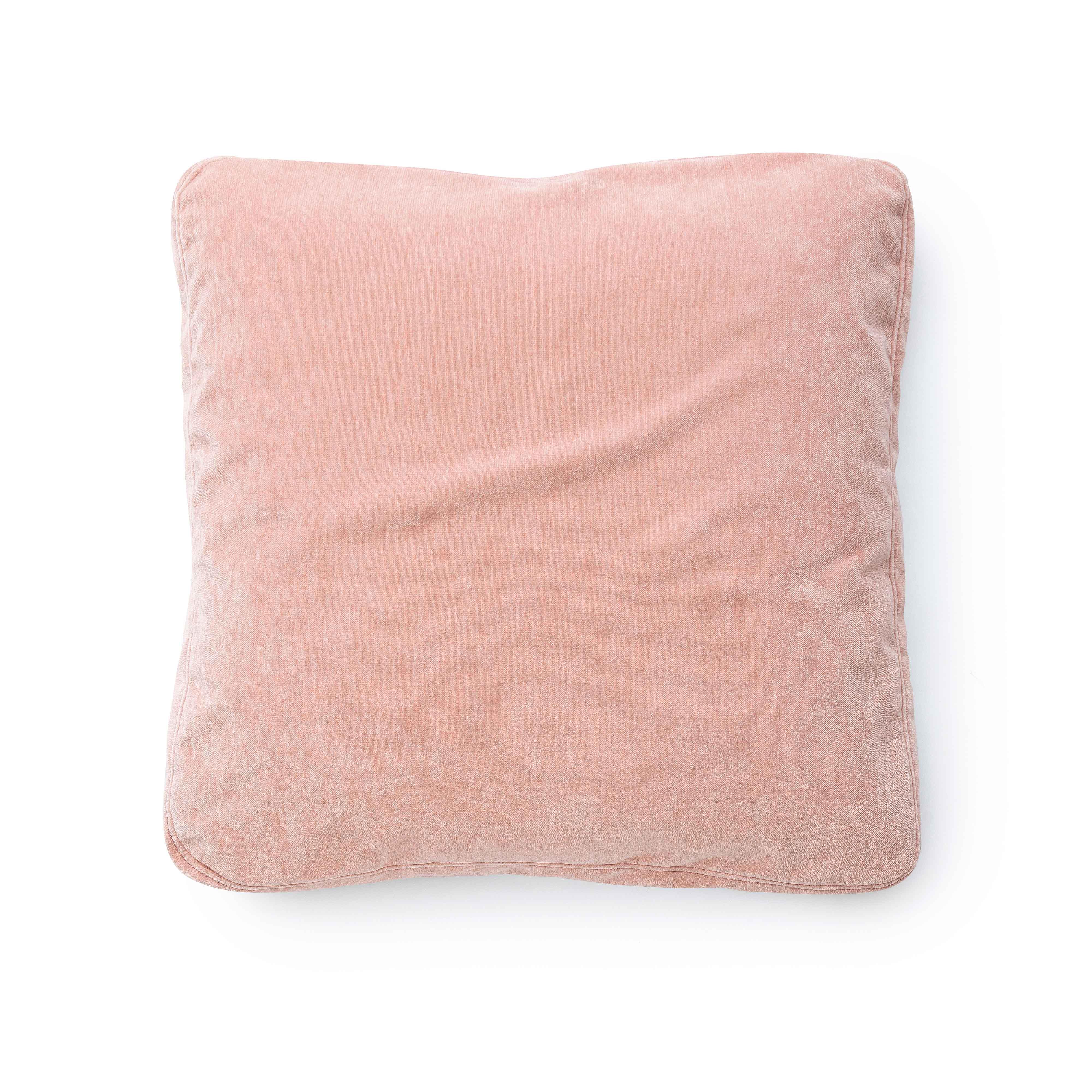Tipsy Rose Upcycled Chenille 24" x 24" Square Floppy Pillow