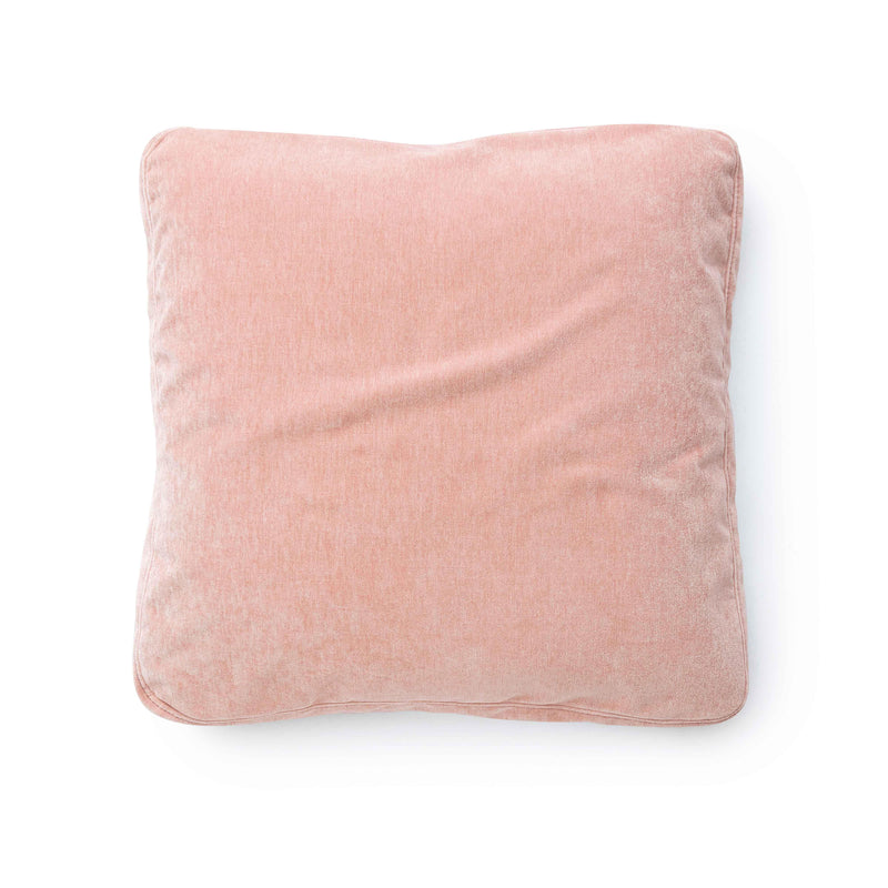 Tipsy Rose Upcycled Chenille 24" x 24" Square Floppy Pillow