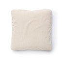 Tipsy Taupe Upcycle Chenille 24" x 24" Square Floppy Pillow