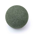 Boba Forest Green Textured Basketweave 9" Pillow
