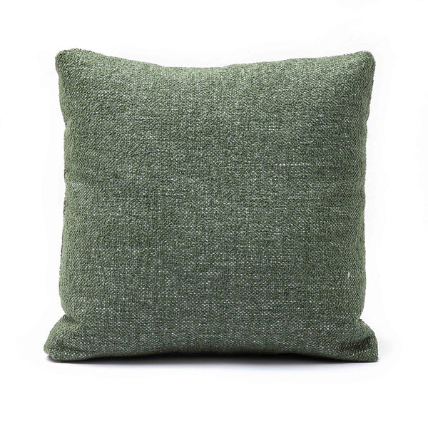 Malolo Green Basketweave 16" Square Vegan-Down Pillow - COVER