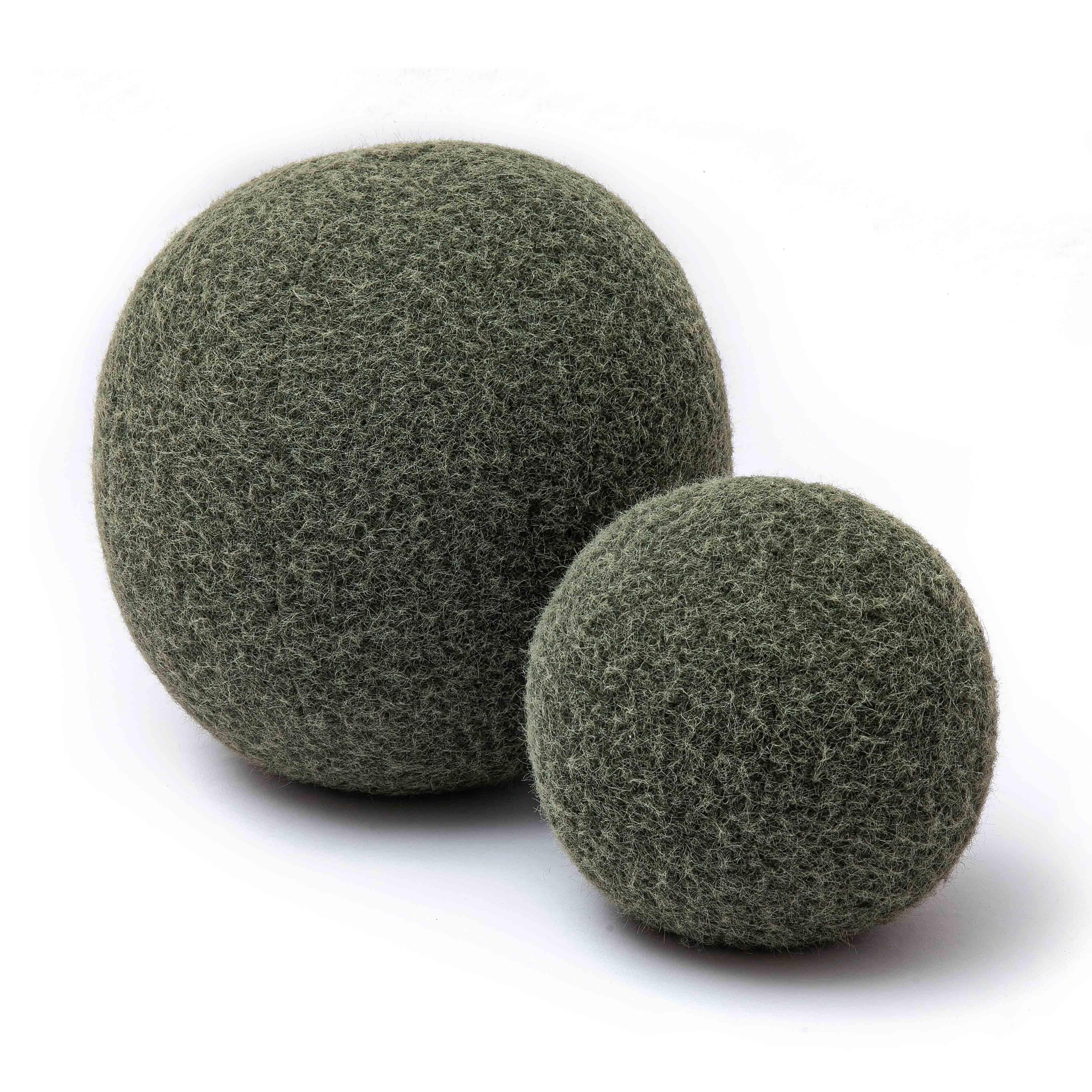 Boba Green Long Mohair 14" Pillow