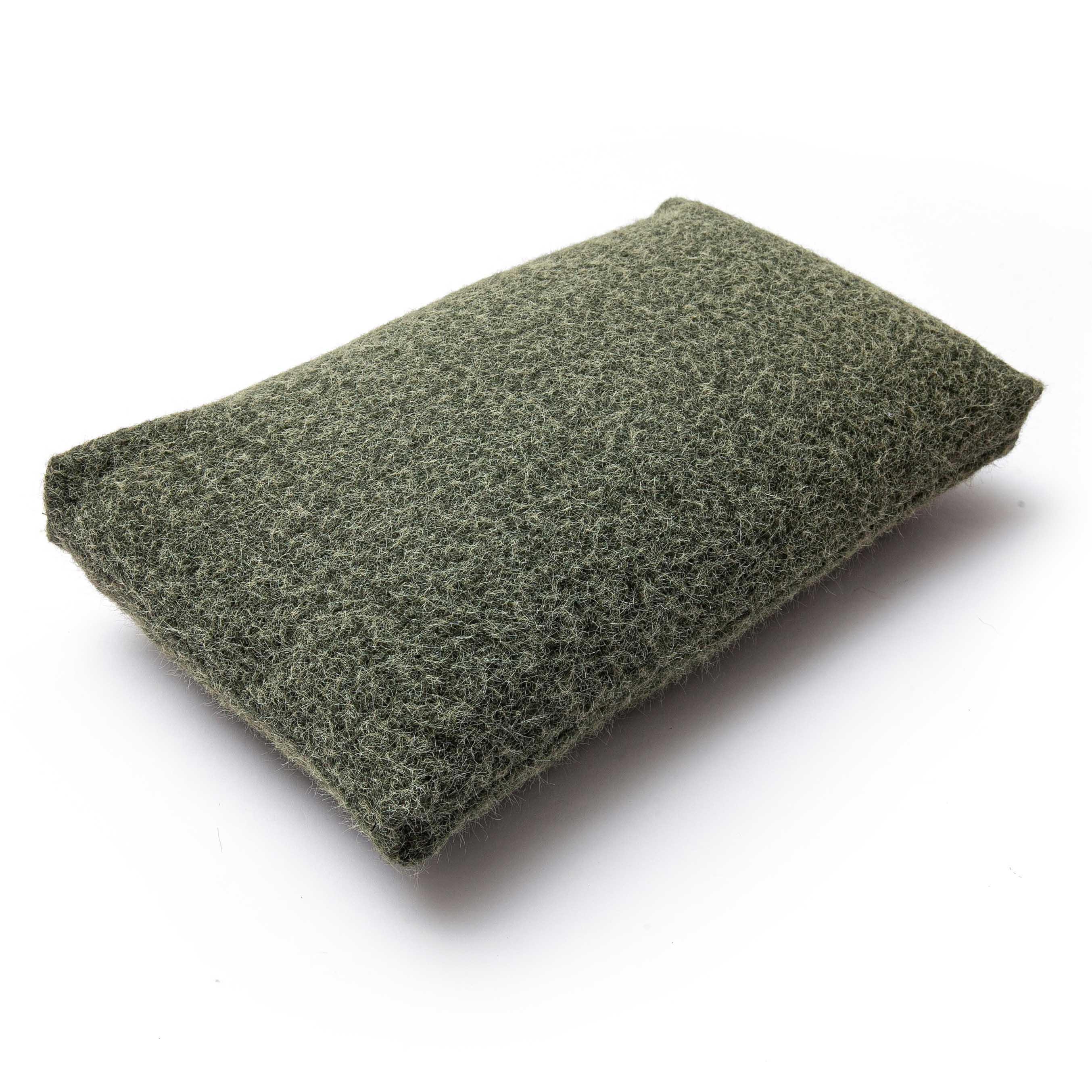 Malolo Green Long Mohair 20 x12 inch Rectangular Vegan-Down Pillow - COVER