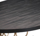 Valentina Brass Round Dining Table - UK