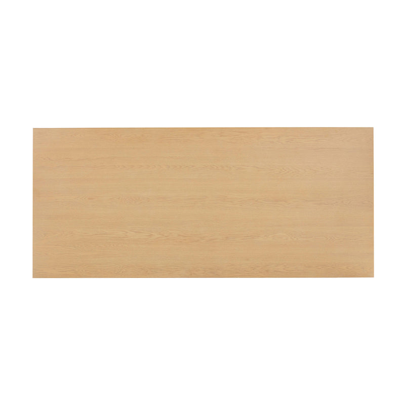 Chelsea Natural Oak Wood Rectangular Dining Table