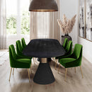 Beatrix Green Velvet Side Chair - UK