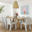 Cybill Natural Ash Dining Table - UK
