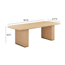 Akiba 96" Rectangular Dining Table