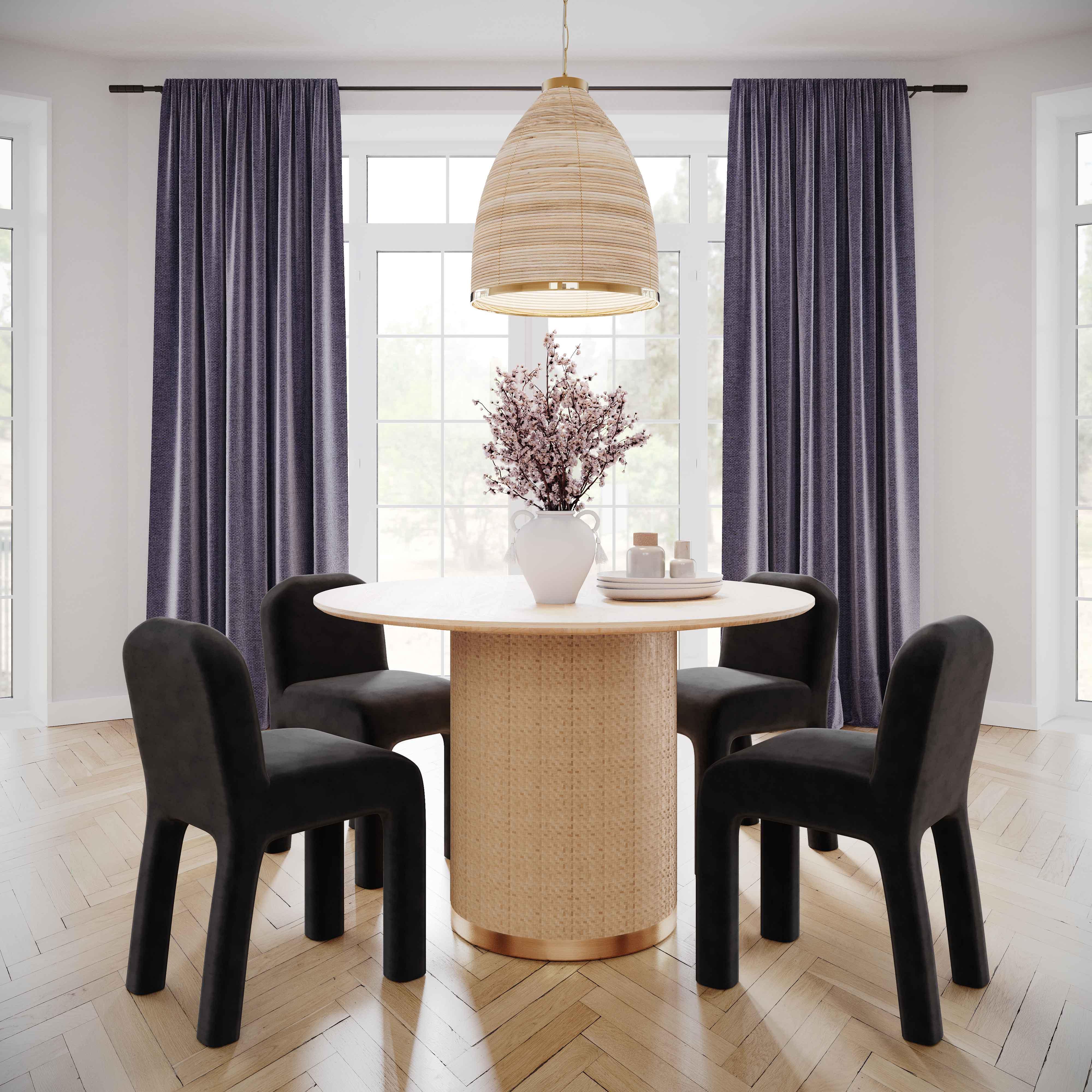 Akiba 47" Round Dining Table - UK