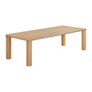 Akola Natural Oak Rectangular Dining Table