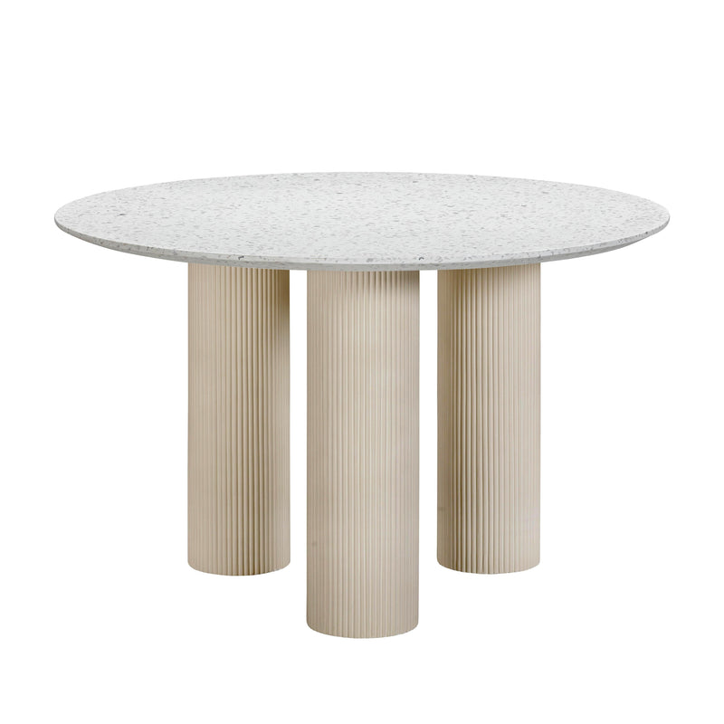 Parcino Terrazzo Concrete Indoor / Outdoor Dining Table - UK