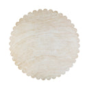 Blossom Washed Travertine Finish Indoor / Outdoor 54" Round Dining Table