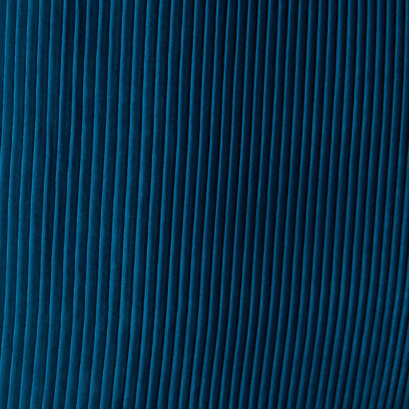 Beatrix Pleated Navy Velvet Side Chair