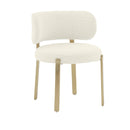 Margaret Cream Boucle Dining Chair - UK