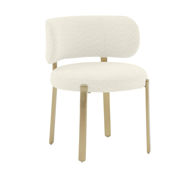 Margaret Cream Boucle Dining Chair - UK