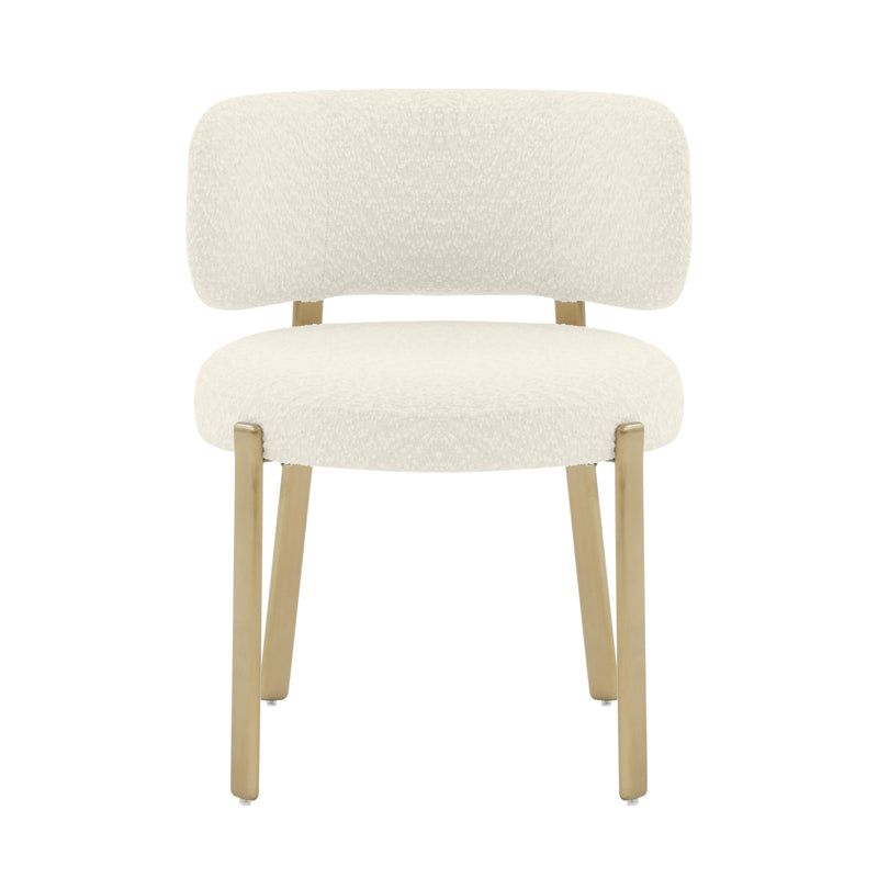 Margaret Cream Boucle Dining Chair - UK