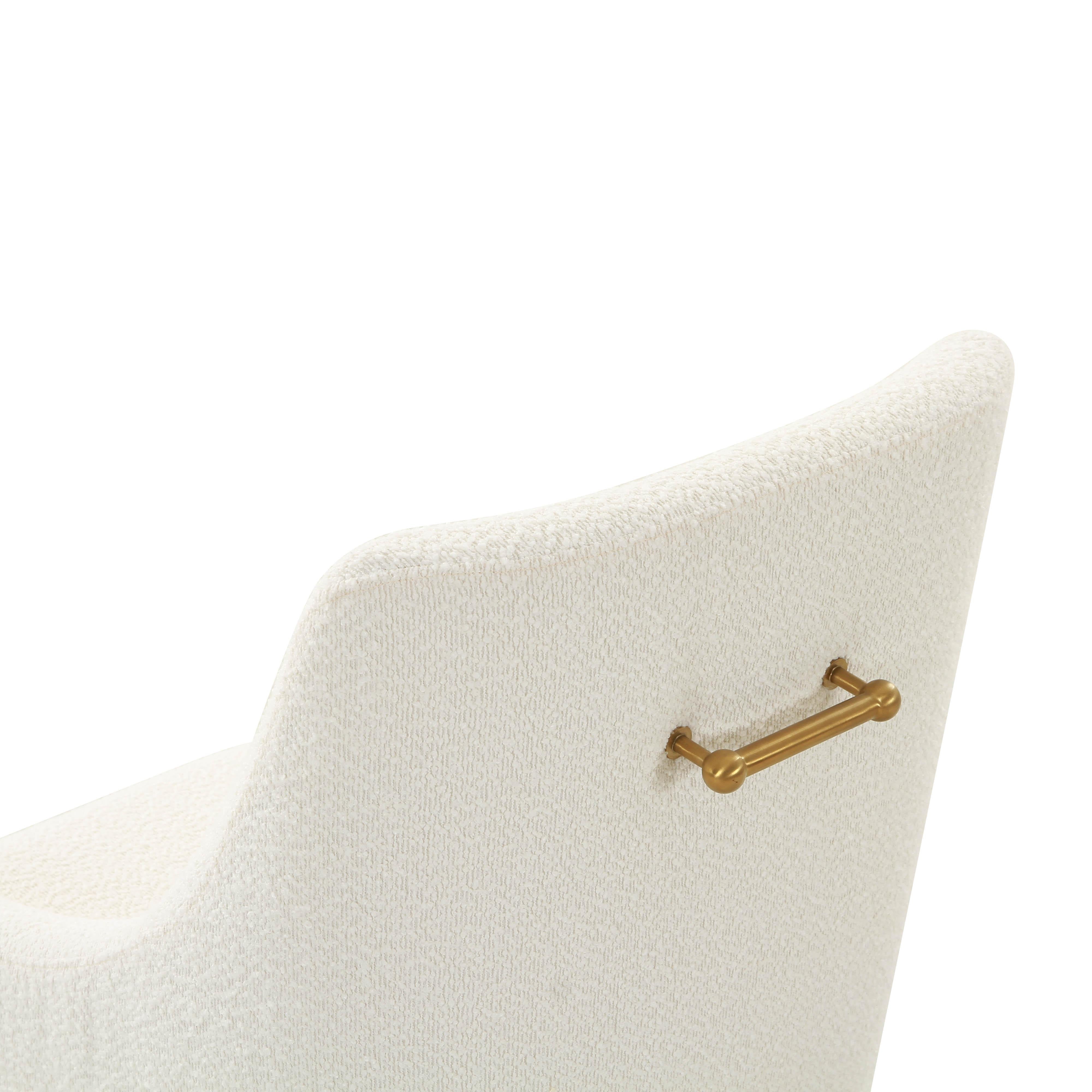Beatrix Cream Performance Boucle Side Chair - UK