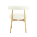 Spara Cream Boucle Side Chair - UK