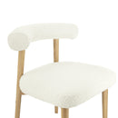 Spara Cream Performance Boucle Side Chair
