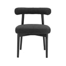 Spara Black Performance Boucle Side Chair