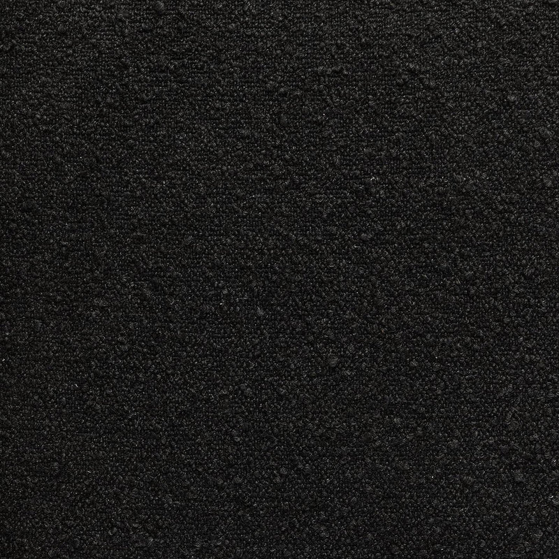 Hazel Black Boucle Counter Stool