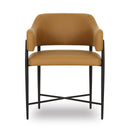 Sezanne Tan Vegan Leather Dining Chair