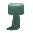 Atolla Emerald Tassel Table Lamp - UK