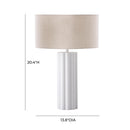 Latur Cream Table Lamp