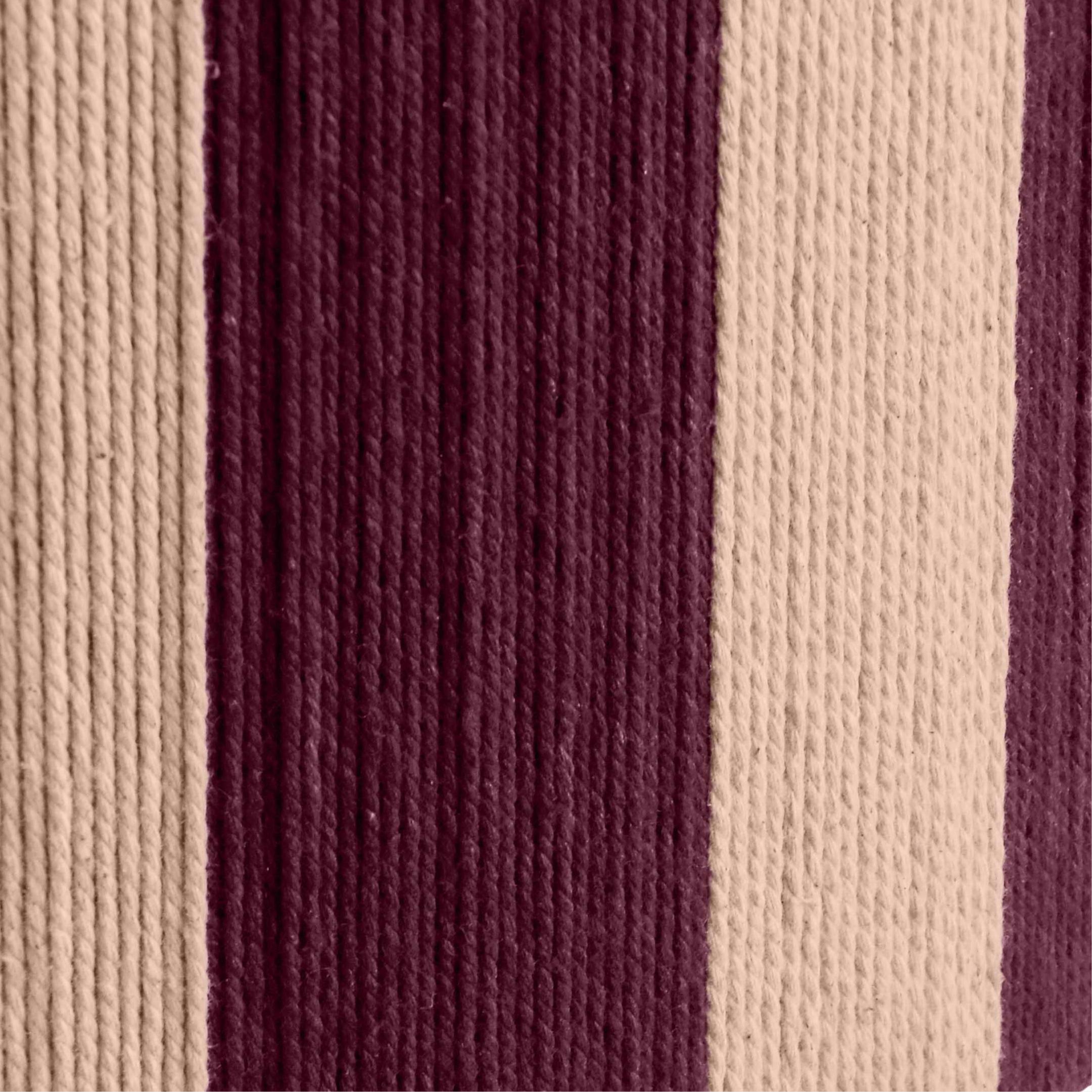 Guinevere Purple and Pink Striped Cotton Table Lamp