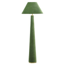 Graham Moss Green Velvet Floor Lamp