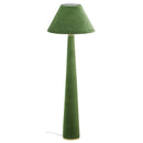 Graham Moss Green Velvet Floor Lamp